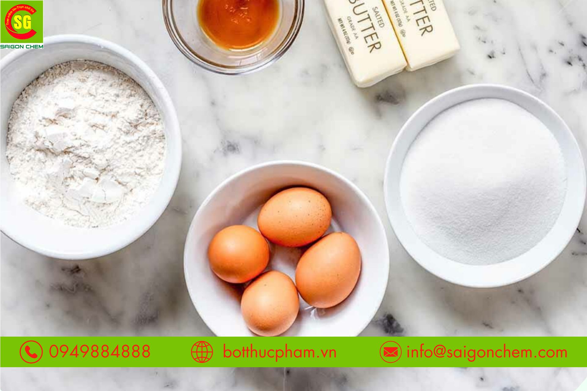 Bí quyết làm bánh bông lan phồng xốp với bột nở (Baking Powder)